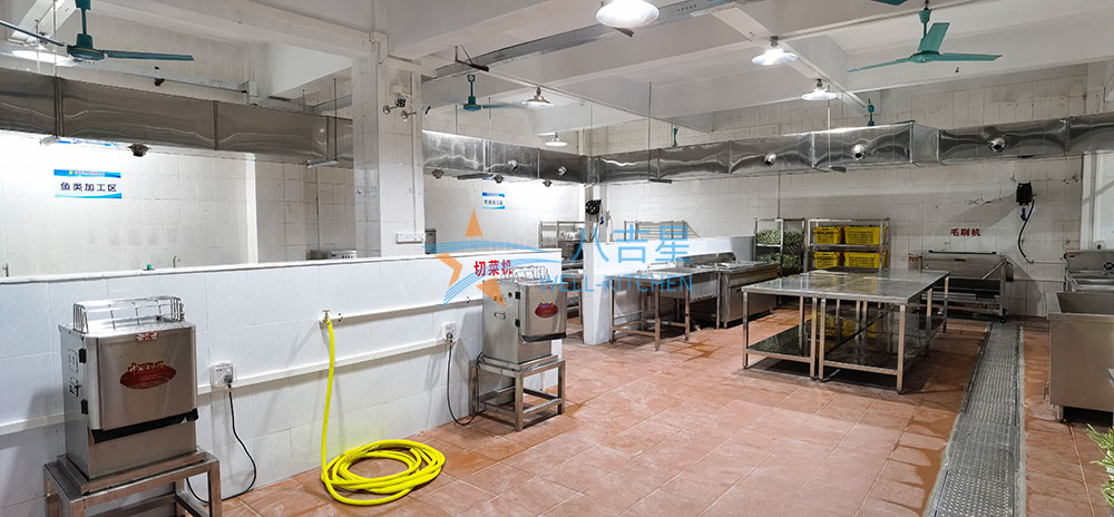 定制大型食堂廚房工程案例
