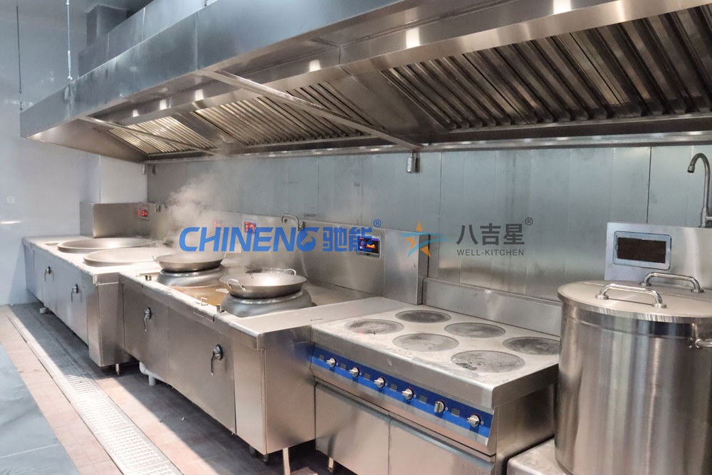 定制中餐廳廚房工程案例