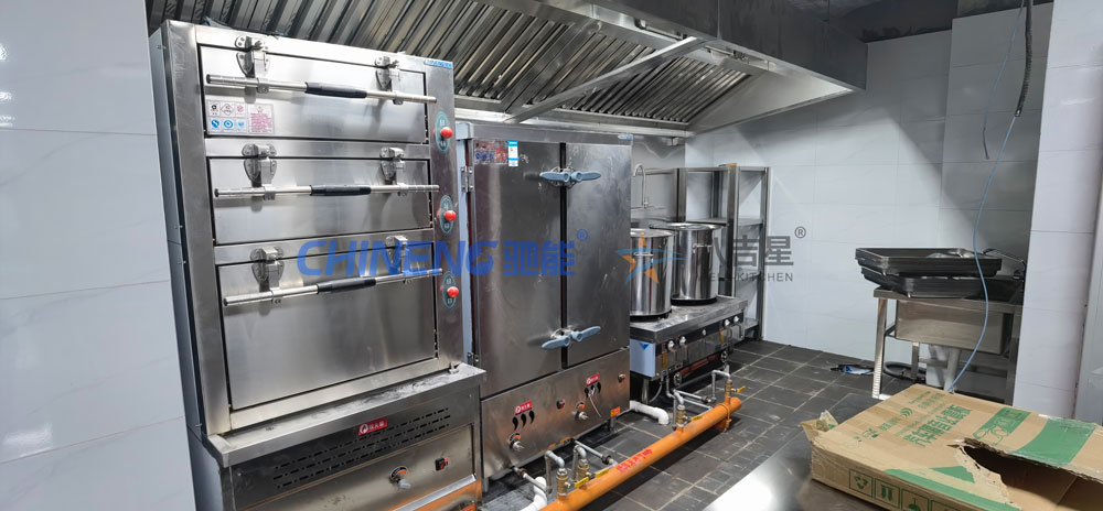 定制智能食堂廚房工程案例