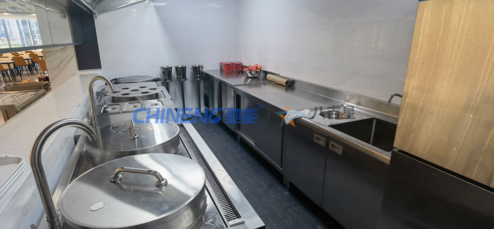 定制智能食堂廚房工程案例