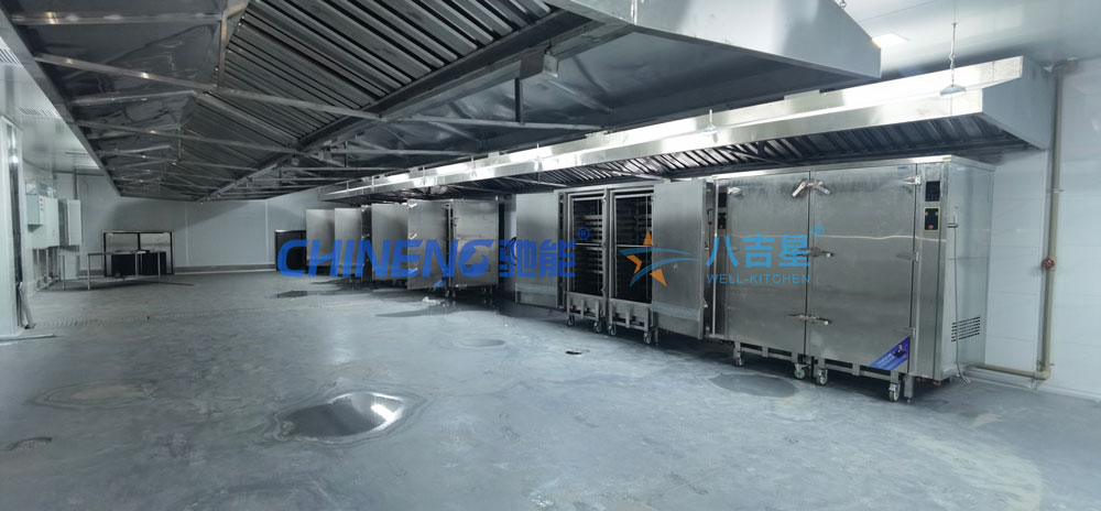梅州中央廚房工程米飯加工區